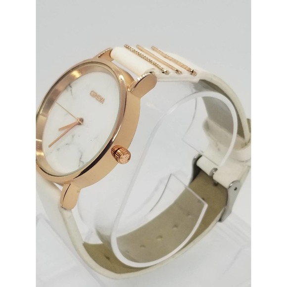 Geneva Marble Dial Rose Tone Women Watch main image 4